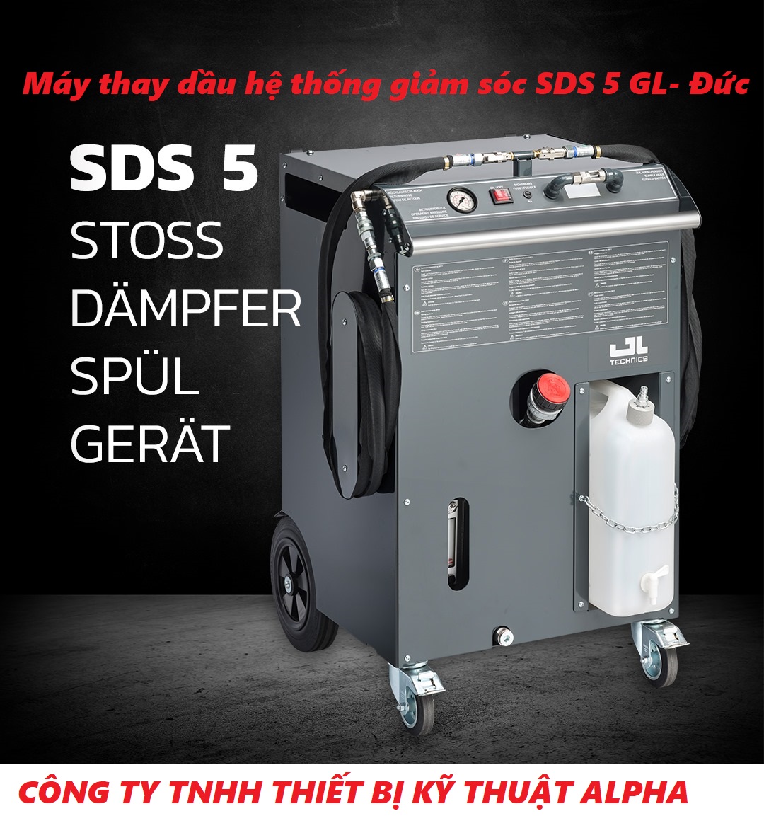 thiết bị bơm xả dầu hệ thống giảm sóc GL SDS 5