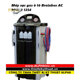 Máy sạc gas lạnh điều hòa ô tô BRAIN BEE  AC-9000D 1234