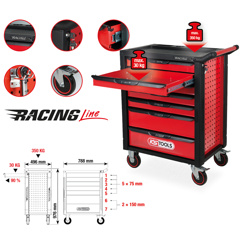 Hop Dung Cu RACINGline 7 Ngan Keo KS TOOL 826.0007 3