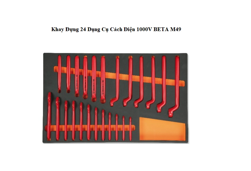 Khay Dung 24 Dung Cu Cach Dien 1000V BETA M49