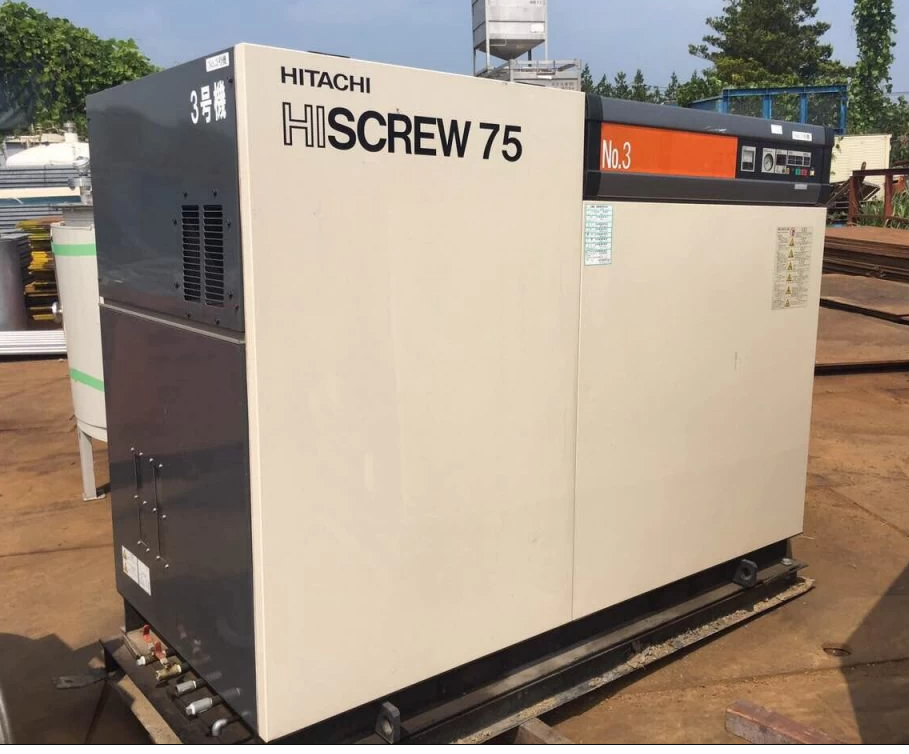 May nen khi truc vit 75kW Hitachi