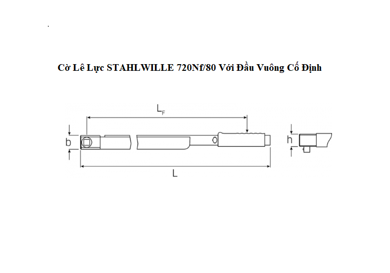 TS Co Le Luc STAHLWILLE 720Nf.80 Voi Dau Vuong Co Dinh