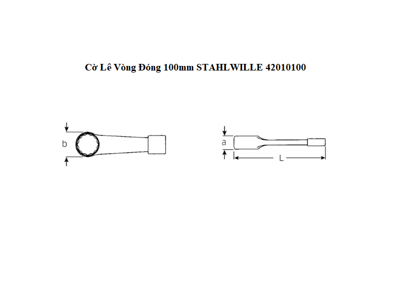 TS Co Le Vong Dong 100mm STAHLWILLE 42010100