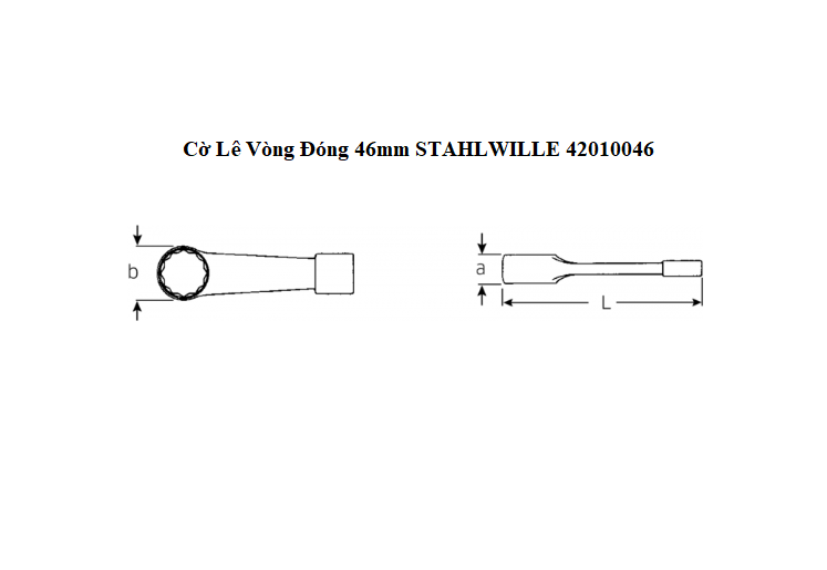 TS Co Le Vong Dong 46mm STAHLWILLE 42010046