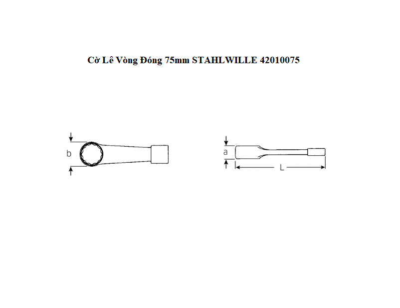 TS Co Le Vong Dong 75mm STAHLWILLE 42010075