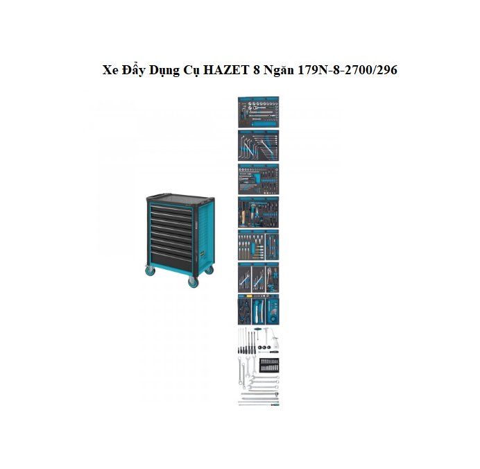 Xe Day Dung Cu HAZET 8 Ngan 179N 8 2700.296