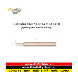 t chong chay no beta 31ba 3x110 sparkproof pin punches 3047