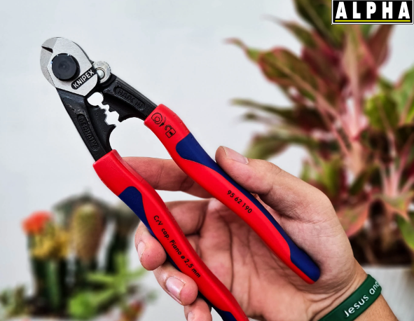 Kìm Cắt Cáp Thép KNIPEX 9562190