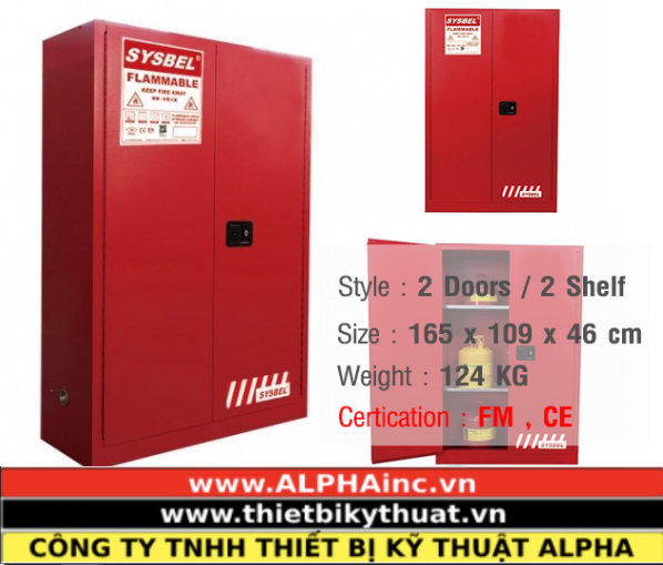 Tủ Đựng Chống Cháy SYSBEL WA810451R Tủ Đựng Chống Cháy SYSBEL WA810451R