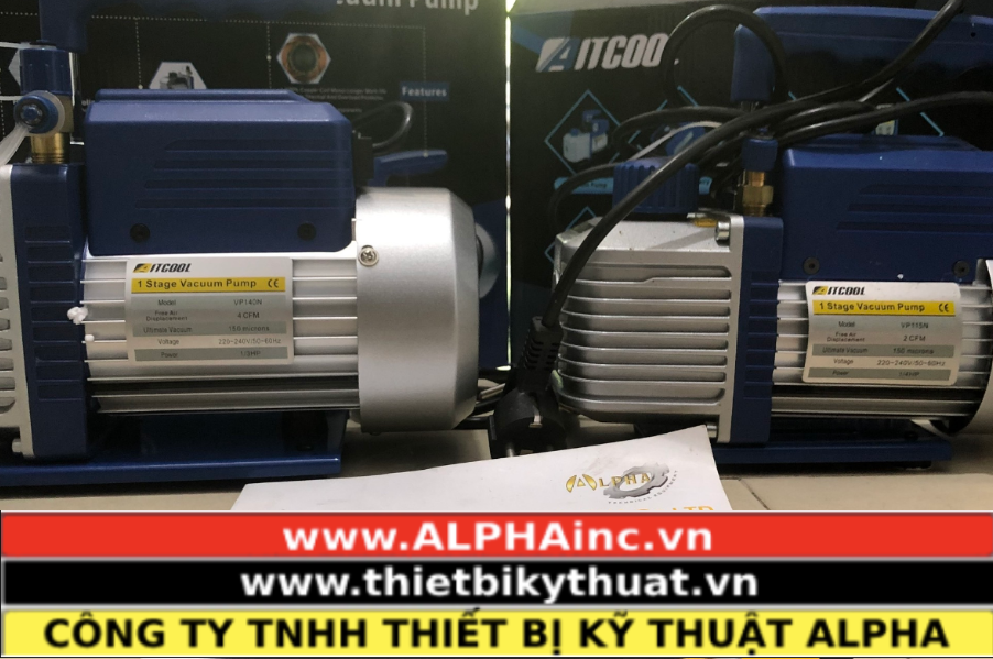 Máy Bơm Chân Không 1 Cấp 3.5 CFM AITCOOL VP140N Máy Bơm Chân Không 1 Cấp 3.5 CFM AITCOOL VP140N
