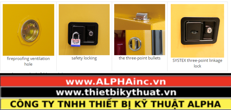 Tủ Đựng Hóa Chất Chống Cháy SYSBEL WA810550 Tủ Đựng Hóa Chất Chống Cháy SYSBEL WA810550