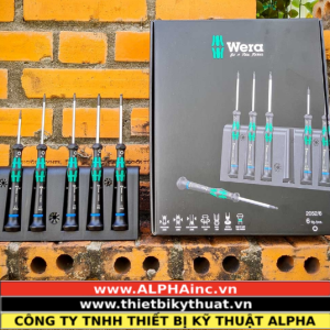 Bộ Tua Vít 6 Chi Tiết Mũi Lục Giác Kèm Giá Đỡ Wera 05118156001