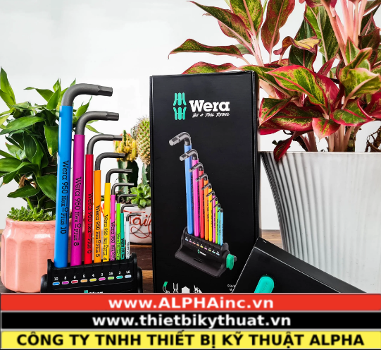 Bộ Lục Giác 9 Chi Tiết Wera 05133165001 Bộ Lục Giác 9 Chi Tiết Wera 05133165001