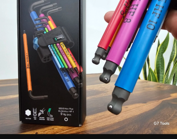 Bộ Lục Giác Gắn Bi Chống Rơi Wera 05022210001
