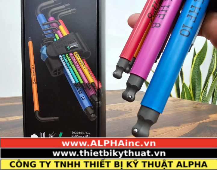 Capture 20 Bộ Lục Giác Gắn Bi Chống Rơi Wera 05022210001