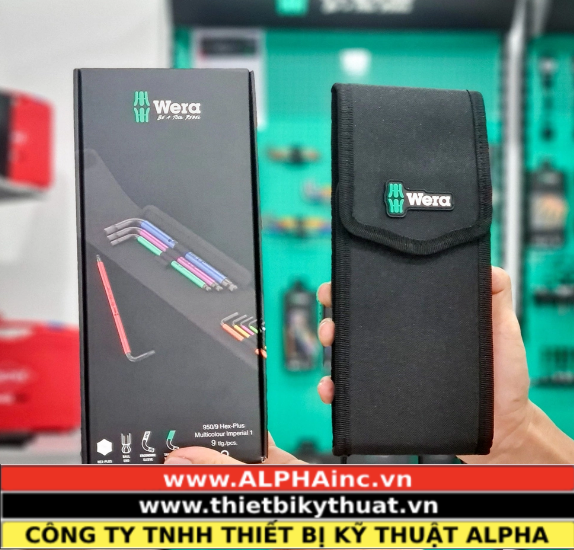 Bộ Lục Giác Đầu Bi 9 Chi Tiết Wera 05022639001