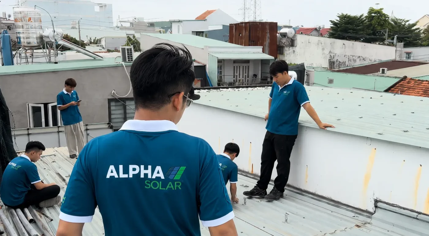 Lắp đặt điện năng lượng mặt trời tại Vũng Tàu
