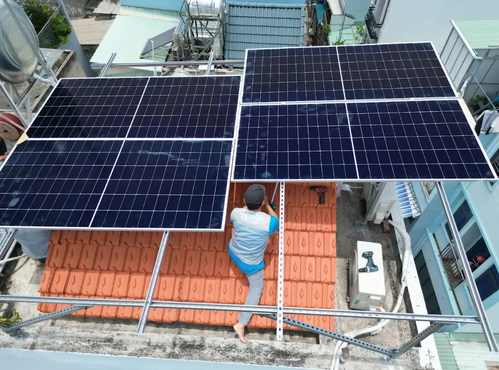 Lắp đặt điện năng lượng mặt trời tại Quận Bình Thạnh 