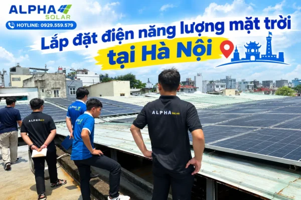Lắp đặt điện năng lượng mặt trời tại Hà Nội