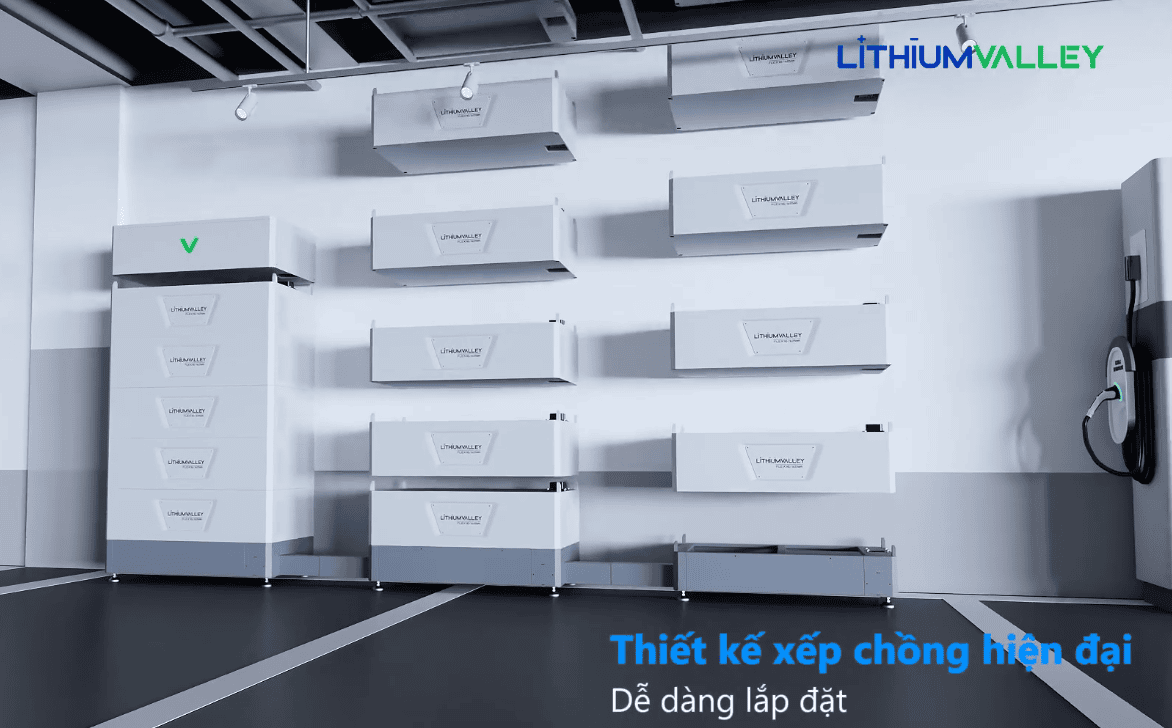 Pin lưu trữ Lithium Valley 16kWh FLEX16-HBOX-N Pin lưu trữ Lithium Valley 16kWh FLEX16-HBOX-N